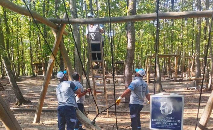 Ormanya’daki çocuk oyun alanlarına periyodik bakım