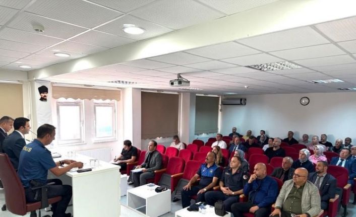 Osmaneli’nde okul güvenliği masaya yatırıldı