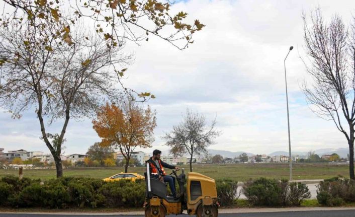Osmangazi’de park içi yollar yenilendi