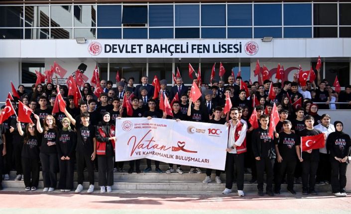 Osmaniye’de gaziler ve gençler "Vatan ve Kahramanlık Buluşmaları" programında bir araya geldi