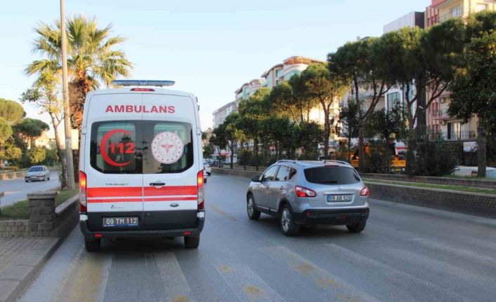 Otomobilin çarptığı yaşlı adam yaralandı