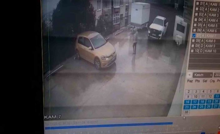 Otoparktan çıkan otomobil, 10 metrelik yükseklikten bahçeye uçtu: 1 yaralı