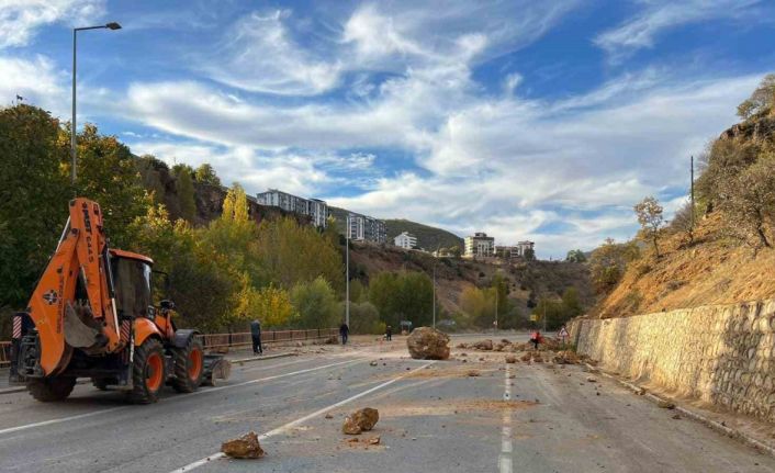 Ovacık yolunda güvenlik çalışmaları başladı