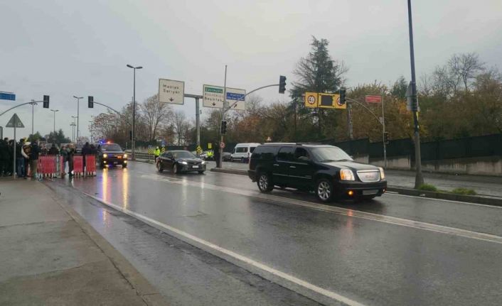 Papa 14. Leo, ayine katılacağı Volkswagen Arena’ya geldi