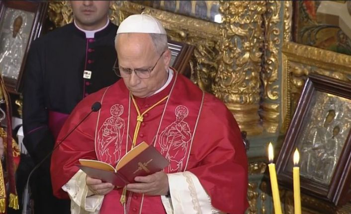 Papa 14. Leo, Fener Rum Patrikhanesi’ne geldi