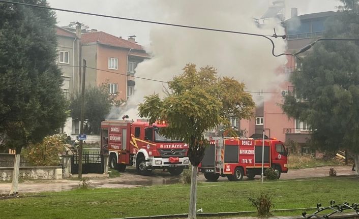 Park halindeki minibüs alevlere teslim oldu