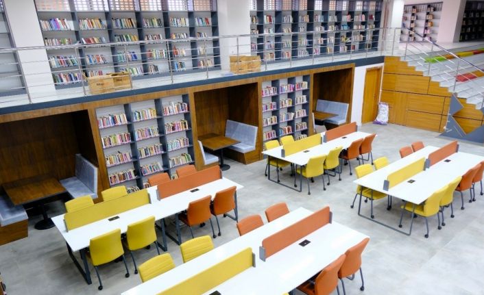 Patnos ilçe halk kütüphanesi’nde son aşamaya gelindi