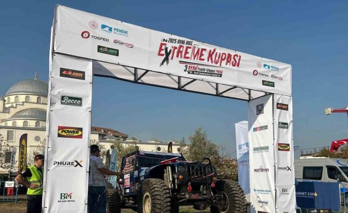 Pendik’te off-road yarışları nefesleri kesti