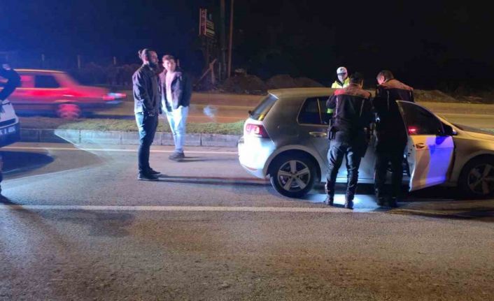 Polis kovalamacasıyla yakalanan sürücü alkollü çıktı
