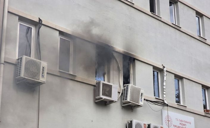 Pozantı Aile Sağlığı Merkezi’nde yangın