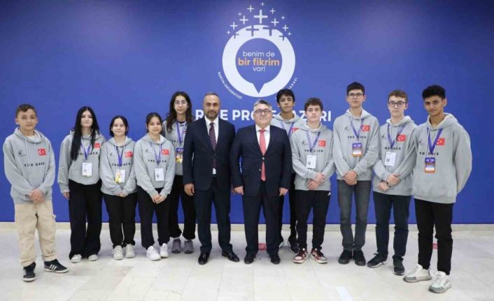 Rektör Özölçer, 8. Uluslararası Ar-Ge Proje Pazarı’nın kapanış törenine katıldı