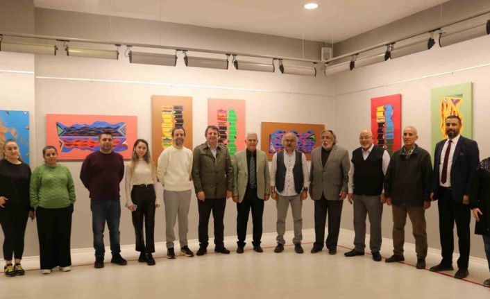 Ressam Mehmet Ali Doğan Sanko Sanat Galerisi’nde sergi açtı