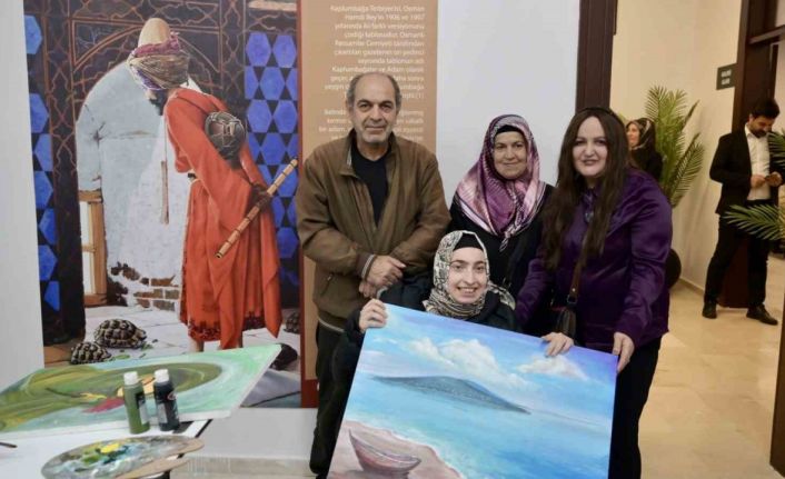 Ressam Neriman Oyman’dan Esenyurt’ta ilham veren buluşma