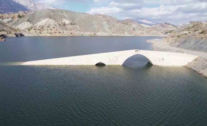 Roma dönemine ait altınlı köprüsü sular altında kalıyor