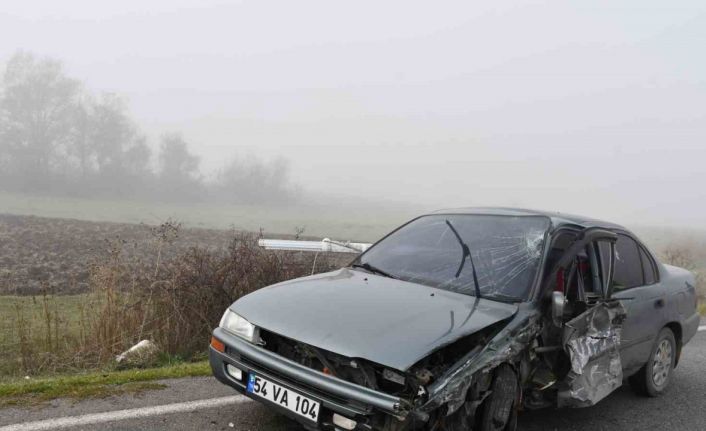 Samsun’da iki otomobil çapıştı: 3 yaralı