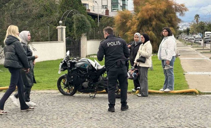 Samsun’da motosiklet otomobille çarpıştı: 1 yaralı
