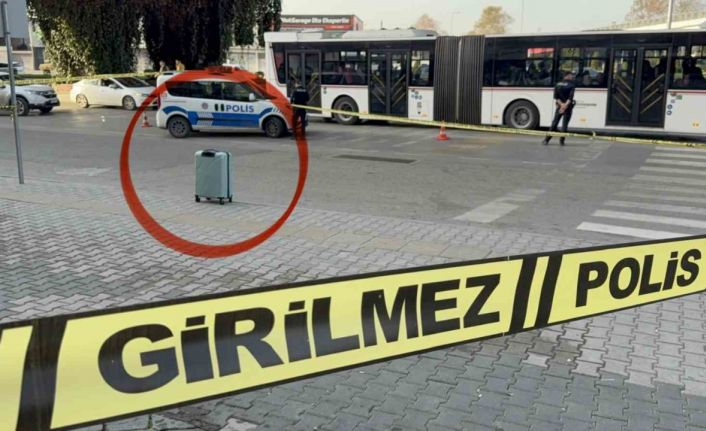 Samsun’da şüpheli valiz paniği
