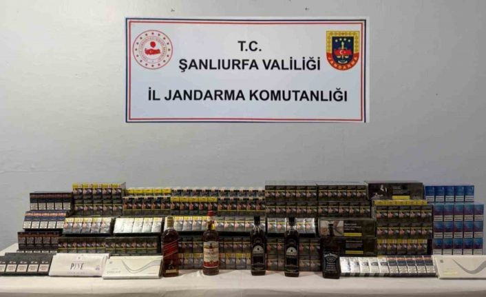 Şanlıurfa’da 3 bin 800 paket kaçak sigara ele geçirildi
