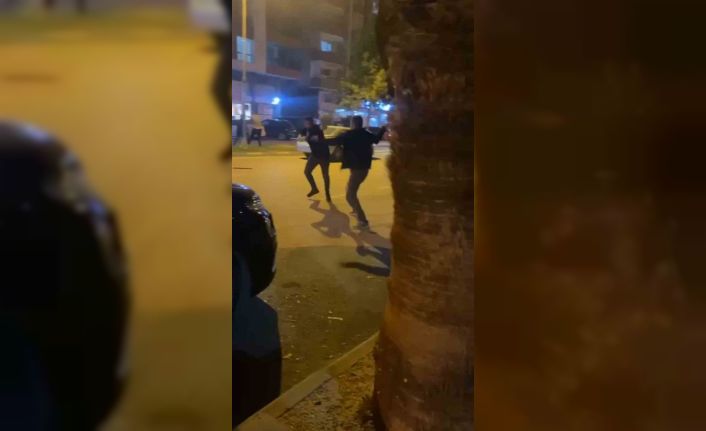 Şanlıurfa’da 4 kişinin yaralandığı kavga kamerada