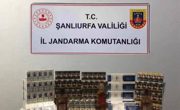 Şanlıurfa’da 5 bin 210 paket kaçak sigara ele geçirildi