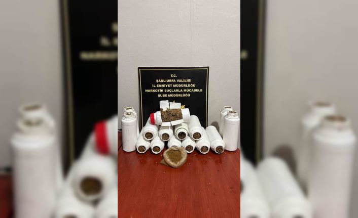 Şanlıurfa’da 7 kilo 150 gram uyuşturucu ele geçirildi