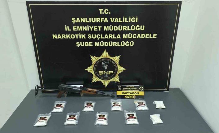 Şanlıurfa’da 9 bin adet uyuşturucu hap ele geçirildi: 1 gözaltı