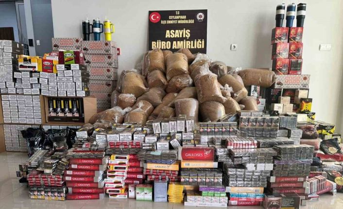 Şanlıurfa’da kaçakçılık operasyonu: 14 gözaltı