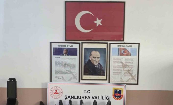Şanlıurfa’da silah kaçakçılığı operasyonu: 2 gözaltı