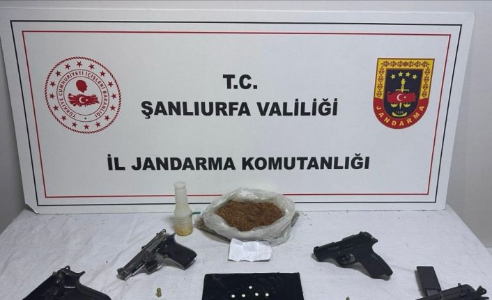 Şanlıurfa’da uyuşturucu operasyonu: 3 gözaltı