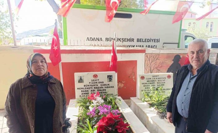 Şehit Bünyamin Çabuk kabri başında dualarla anıldı