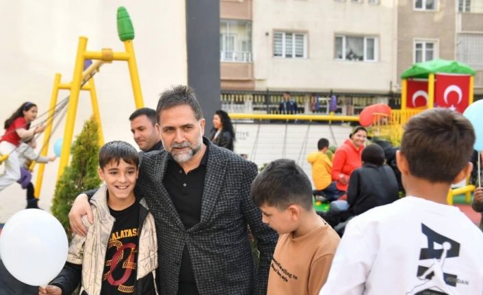 Şelale Evler Parkı hizmete girdi