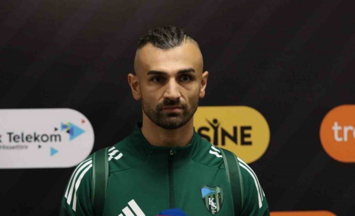 Serdar Dursun: "Kocaelispor ve taraftarı karşısında oynamak kolay değil"