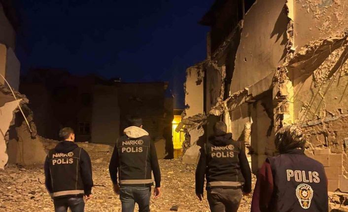 Siirt’te 5 noktada "narko-alan" uygulaması