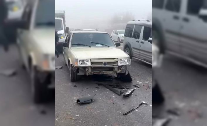 Siirt’te sis kazaya neden oldu: 3 koyun telef oldu