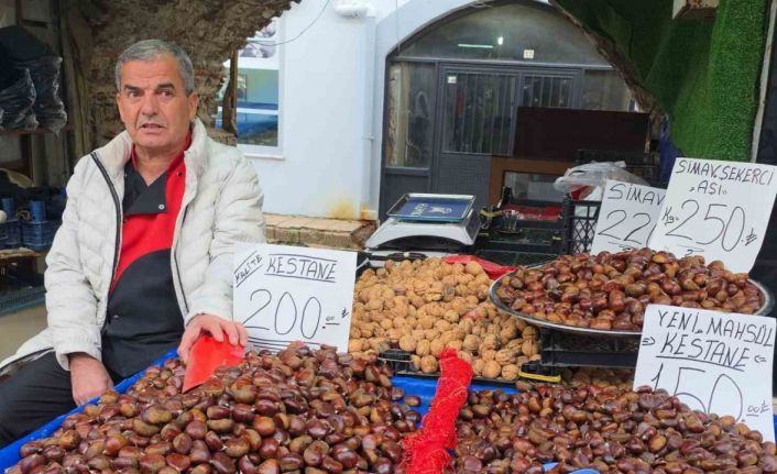 Simav kestanesi kış aylarının gözdesi