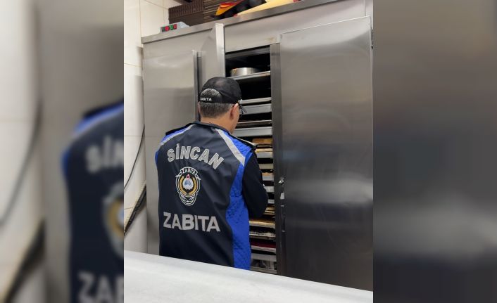 Sincan’da zabıtadan gıda işletmelerine sıkı denetim
