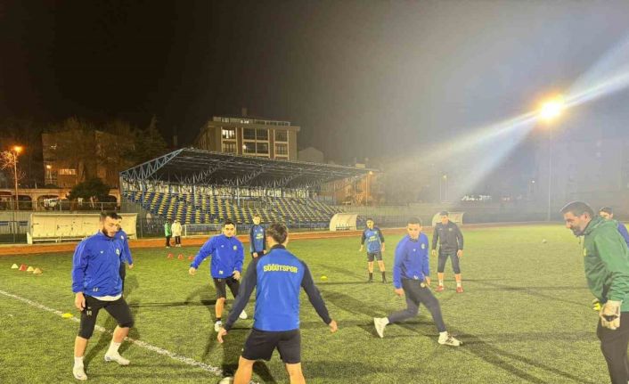 Söğütspor, İznikspor maçı hazırlıklarını tamamladı
