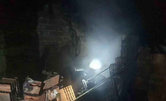 Söğüt’te ev yangını