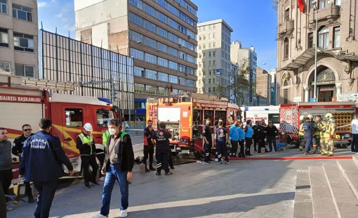 Sosyal Bilimler Üniversitesi’nde duman paniği: 6 kişi dumandan etkilendi