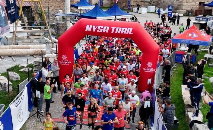 Sporseverler Nysa Antik Kenti’nde buluştu