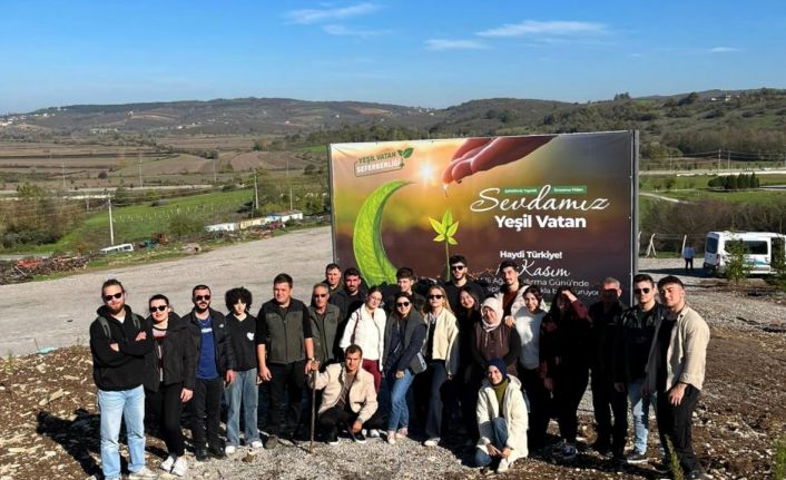 SUBÜ öğrencilerinden yeşil vatan seferberliği