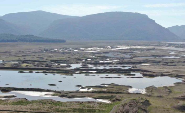 Tahtalı Barajı, tarihinin en düşük seviyesinde