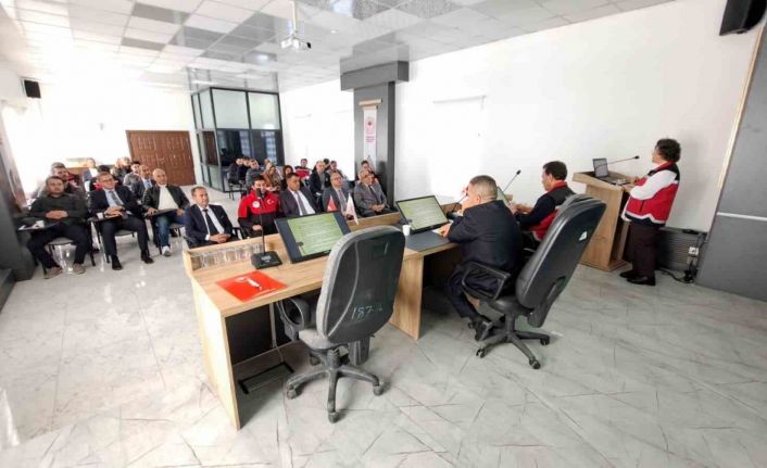 Tarımsal kuraklık İl Kriz Merkezi 2025 Yılı 2. Toplantısı yapıldı