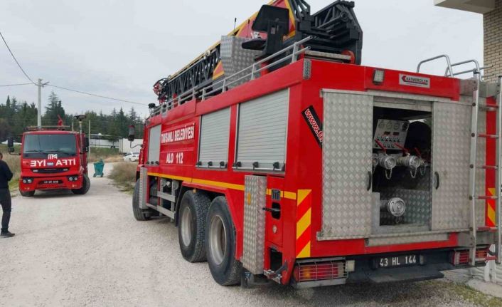 Tavşanlı’da yangın korkuttu