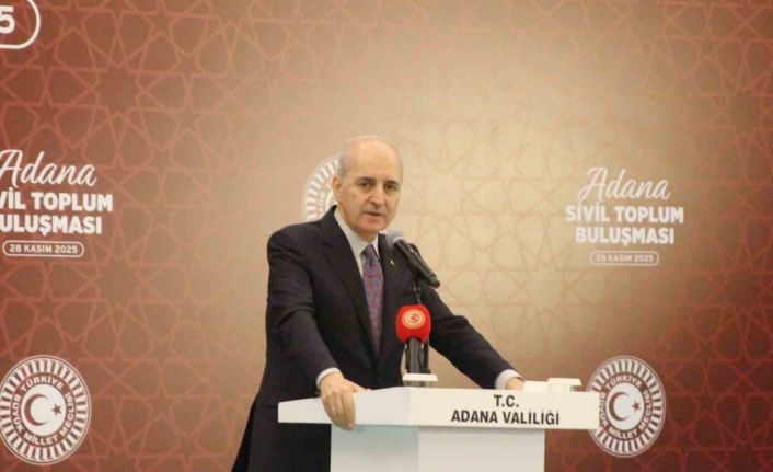 TBMM Başkanı Kurtulmuş, Adana’da sivil toplum kuruluşlarıyla bir araya geldi