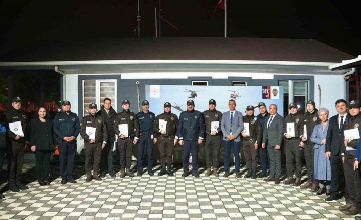 Tekirdağ’da başarılı bekçilere teşekkür belgesi verildi