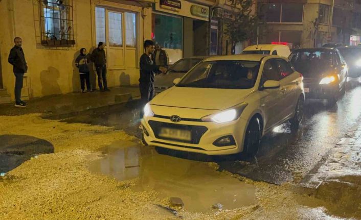 Tekirdağ’da sürücülerin çukurlarla imtihanı