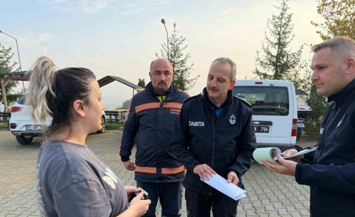 Temizlik personelinden duyarlı davranış