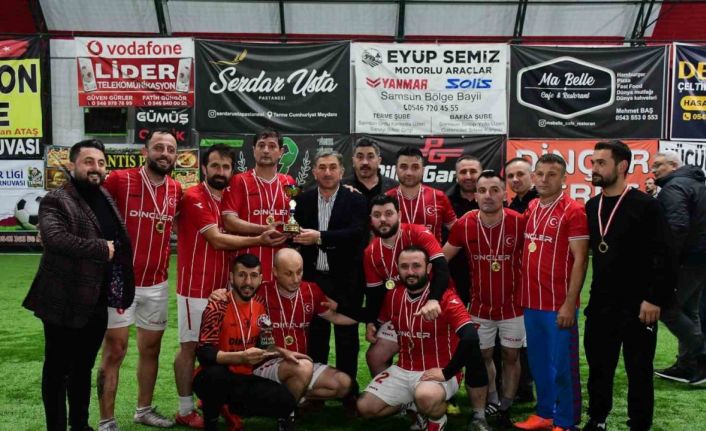 Terme’de futbol turnuvası şöleni