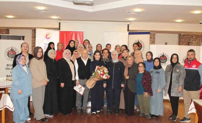 Tıbbi aromatik bitki yetiştiriciliği eğitimi tamamlandı